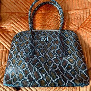 Escada Snakeskin Large Bag